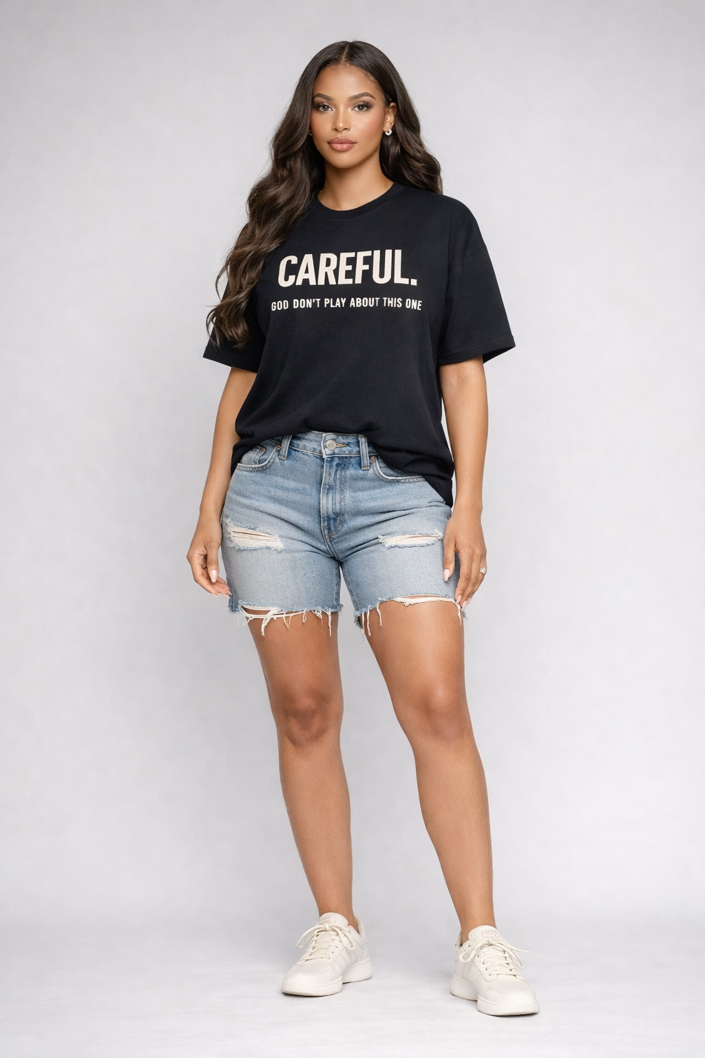 Careful. God Don't Play About This One Tshirt