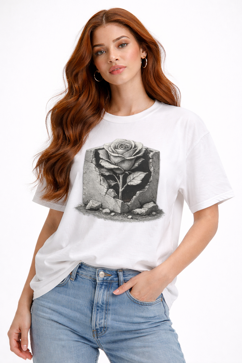 Rose from a Box Short Sleeve T-shirt
