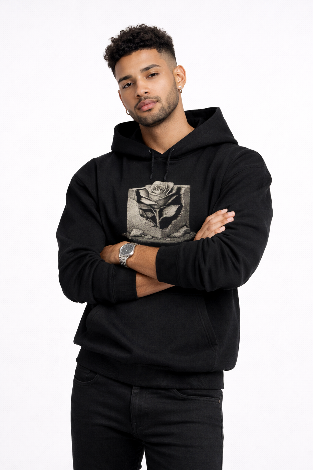 Rose From a Box Hoody